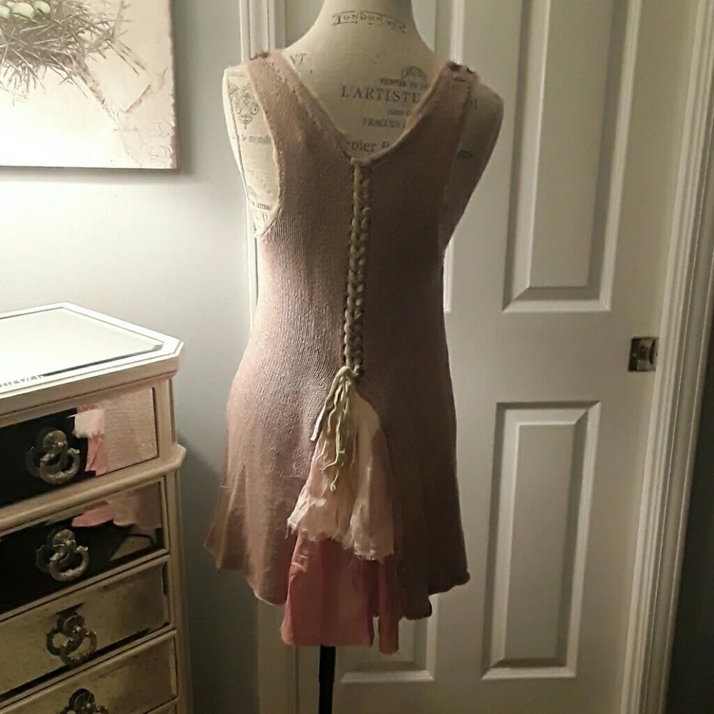 FREE people sleeveless sweater
